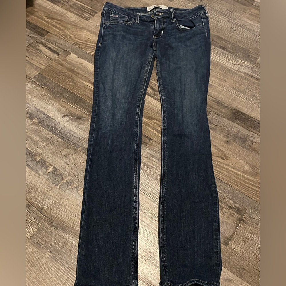 Hollister Dark Blue Boot Cut Jeans